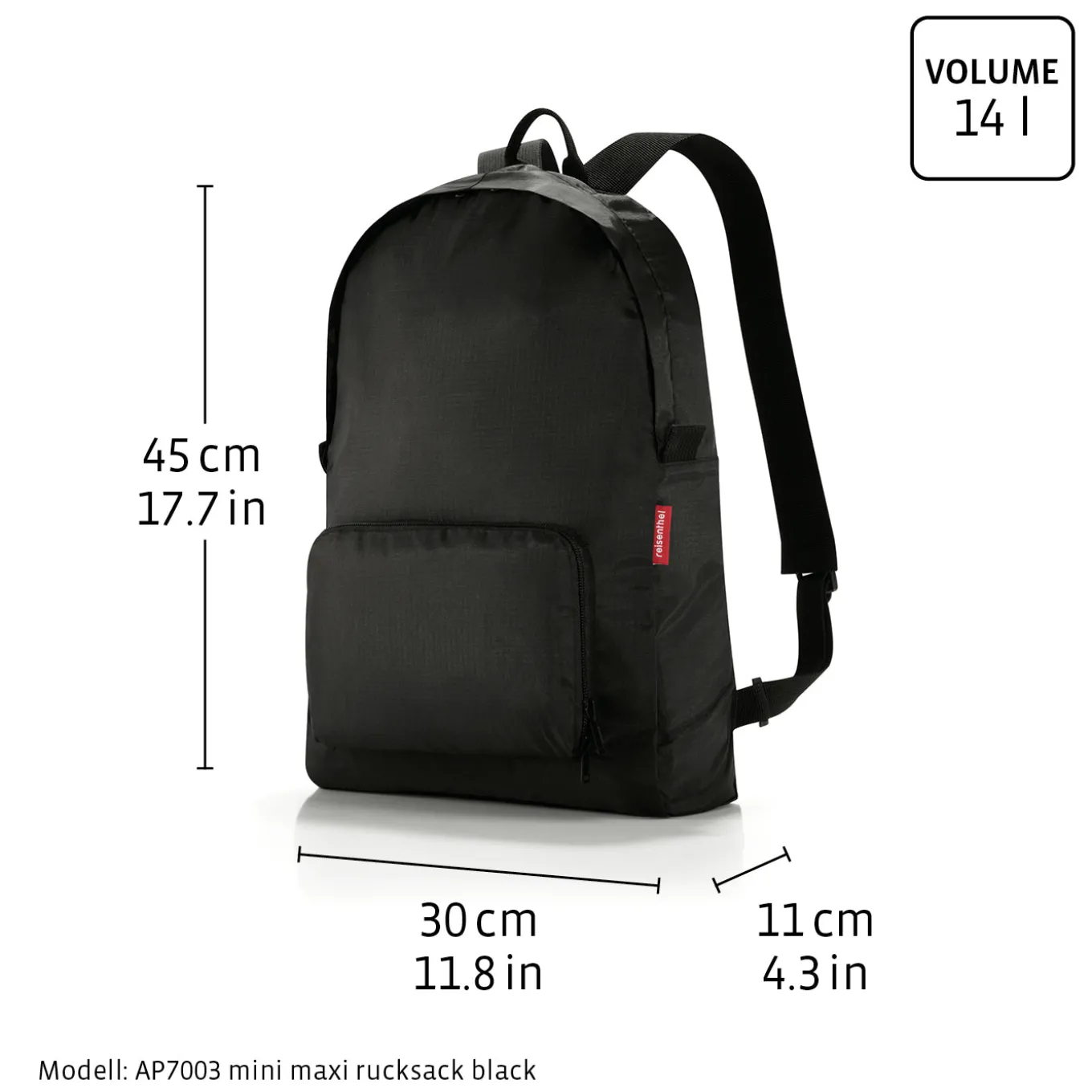 mini maxi rucksack